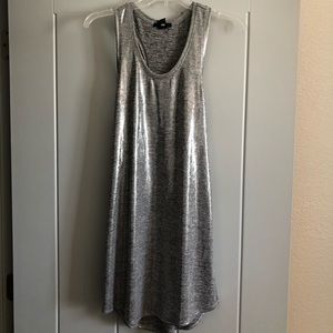H&M Metallic Racerback Tank Top.